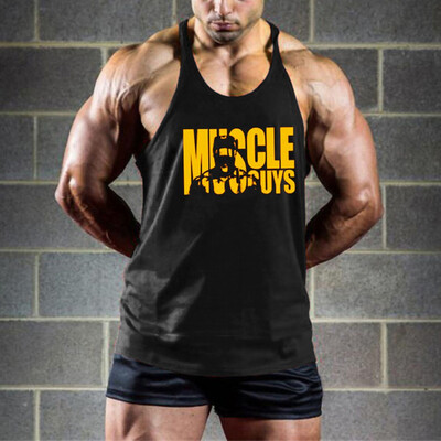Toponeto Men Fitness Muscle Print Sleeveless Bodybuilding Tight-drying Vest Tank Tops
Toponeto Men Fitness Muscle Print Sleeveless Bodybuilding Tight-drying Vest Tank Tops