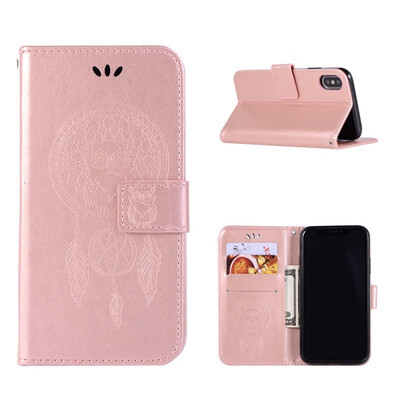MOONCASE Apple iPhone Max Windbell Owl Embossed Leather Case - Rose Gold
MOONCASE Apple iPhone Max Windbell Owl Embossed Leather Case - Rose Gold