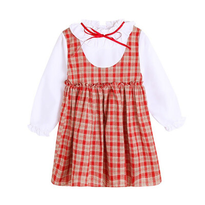 Fashion Autumn Casual Kids Girls Solid Print Long Sleeve Plaid Print Fake 2 Piece Design Dress Toddler Sundress
Fashion Autumn Casual Kids Girls Solid Print Long Sleeve Plaid Print Fake 2 Piece Design Dress Toddler Sundress