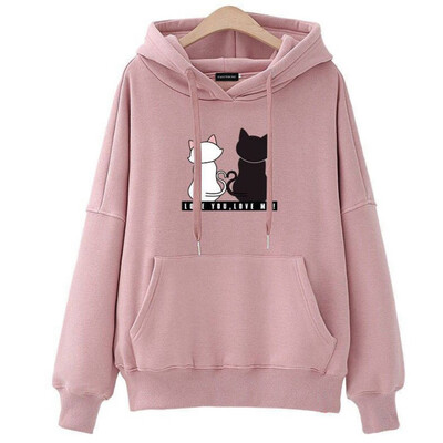 Womens Loose Sweater Casual Printed Finger Heart Long Sleeve Solid Color Hoodies
Womens Loose Sweater Casual Printed Finger Heart Long Sleeve Solid Color Hoodies