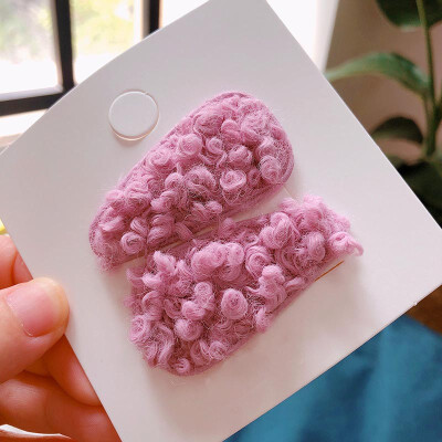Cute Clips Children Candy Color Plush Princess Imitation Autumn Winter Hair Duckbill Clips 2 Pieces
Cute Clips Children Candy Color Plush Princess Imitation Autumn Winter Hair Duckbill Clips 2 Pieces