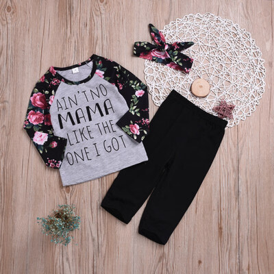 Children Princess Girl Clothes Set fly sleeve romper floral pants headband clothes autumn wear 0-18m
Children Princess Girl Clothes Set fly sleeve romper floral pants headband clothes autumn wear 0-18m