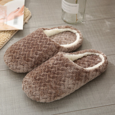 Jacquard Soft Bottom Cotton Slippers Suede Non-slip Cotton Slippers Indoor Cotton Slippers Winter Warm Home Floor Bedroom Shoes
Jacquard Soft Bottom Cotton Slippers Suede Non-slip Cotton Slippers Indoor Cotton Slippers Winter Warm Home Floor Bedroom Shoes