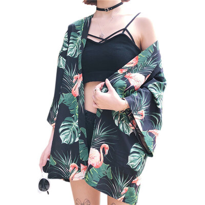 Floral Print Bat Sleeve kimono Long Wrap Summer Jacket Boho Women Outerwear Beach Hippie Cardigan chiffon kimono
Floral Print Bat Sleeve kimono Long Wrap Summer Jacket Boho Women Outerwear Beach Hippie Cardigan chiffon kimono