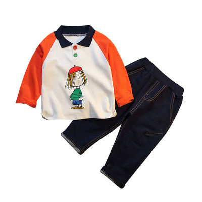 Autumn Baby Boys clothes Long Sleeve Cartoon Print T-shirt TopsDenim Pants Trouser Costume Set casual
Autumn Baby Boys clothes Long Sleeve Cartoon Print T-shirt TopsDenim Pants Trouser Costume Set casual