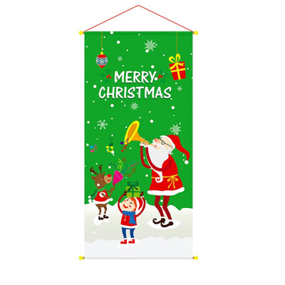 New Design Fashion Christmas Festival Pendant Decorations Santa Claus Snowman Flags Home Garden Party Supply
New Design Fashion Christmas Festival Pendant Decorations Santa Claus Snowman Flags Home Garden Party Supply