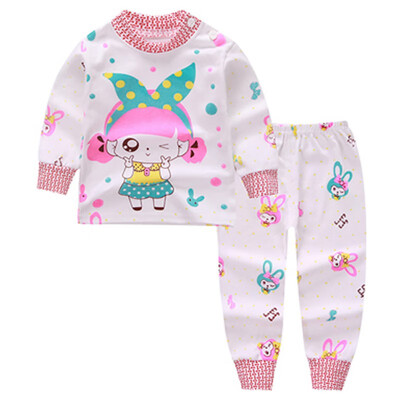 Children Pajamas Sets Boys Cotton Sleepwear Suit Autumn Spring Girls Pajamas Long Sleeve TopsPant 2pcs Cartoon Outfits Set
Children Pajamas Sets Boys Cotton Sleepwear Suit Autumn Spring Girls Pajamas Long Sleeve TopsPant 2pcs Cartoon Outfits Set