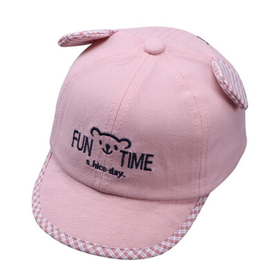 Baseball Cap Kids Sports Cap Hat Cotton Embroidered Bear Cap Children Accessories Baby Boys Girls Hats
Baseball Cap Kids Sports Cap Hat Cotton Embroidered Bear Cap Children Accessories Baby Boys Girls Hats