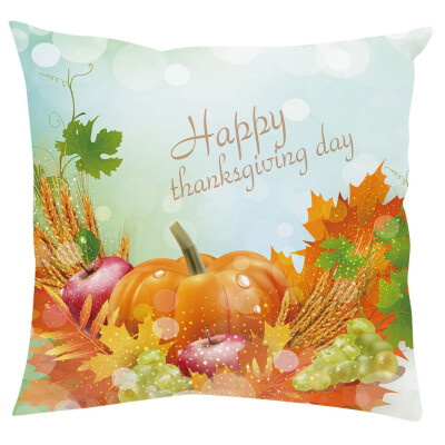 Gobestart Happy Thanksgiving Soft Short Plush Pillow Cover Pillowcases Decorative 45x45cm
Gobestart Happy Thanksgiving Soft Short Plush Pillow Cover Pillowcases Decorative 45x45cm