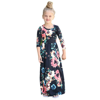Girls Dress Floral Printed Long Dress Autumn Maxi Dresses Kids Party Princess Dresses Long Sleeve O-Neck Kids Girls Clothing
Girls Dress Floral Printed Long Dress Autumn Maxi Dresses Kids Party Princess Dresses Long Sleeve O-Neck Kids Girls Clothing
