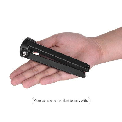 Mini Foldable Tripod Stand Aluminium Alloy Portable Tabletop Holder with 14 Inch Screw for DSLR ILDC Camera for Feiyu Zhiyun MOZA
Mini Foldable Tripod Stand Aluminium Alloy Portable Tabletop Holder with 14 Inch Screw for DSLR ILDC Camera for Feiyu Zhiyun MOZA