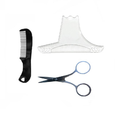 Beard Comb Multi-liner Beard Shaper Template Comb Scissors Kit Goatee Mustache Grooming Tool
Beard Comb Multi-liner Beard Shaper Template Comb Scissors Kit Goatee Mustache Grooming Tool