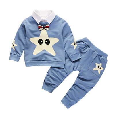 Autumn Childrens Long Sleeve Clothes Set Baby Boy Girl Cartoon Star Pattern Long Sleeve Two Piece Fashion Childrens Set
Autumn Childrens Long Sleeve Clothes Set Baby Boy Girl Cartoon Star Pattern Long Sleeve Two Piece Fashion Childrens Set