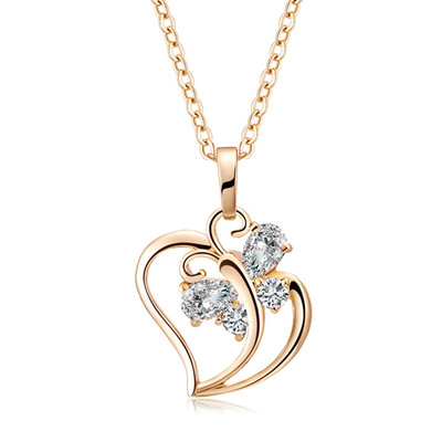 Micro Pave Hollow Heart Shaped And Butterfly Beautiful Zircon Pendant For Ladies Fashion Necklace DIY Handmade Accessories
Micro Pave Hollow Heart Shaped And Butterfly Beautiful Zircon Pendant For Ladies Fashion Necklace DIY Handmade Accessories