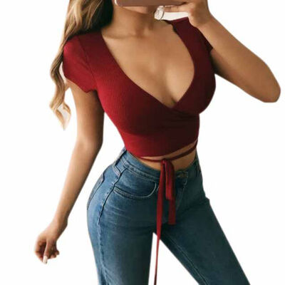 Women Summer Sexy Versatile Sling Sleeveless Comfortable Tops V-neck Cross Strap Slim T Shirt
Women Summer Sexy Versatile Sling Sleeveless Comfortable Tops V-neck Cross Strap Slim T Shirt