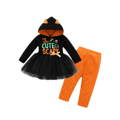 Toddler Children Girl Clothes Set Devil Print Splice Tutu Dress Girls Clothes Long Sleeve Halloween DressPant 2pcs Outfits
Toddler Children Girl Clothes Set Devil Print Splice Tutu Dress Girls Clothes Long Sleeve Halloween DressPant 2pcs Outfits