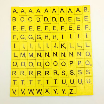 Tailored 100 Wooden Scrabble Tiles Black Letters Numbers For Crafts Wood Alphabets BU
Tailored 100 Wooden Scrabble Tiles Black Letters Numbers For Crafts Wood Alphabets BU