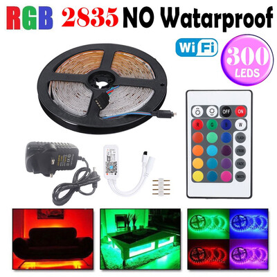 Gobestart WIFI RGB LED Strip Light SMD 2835 DC12V Led Flexible TapeWIFI ControllerDriver
Gobestart WIFI RGB LED Strip Light SMD 2835 DC12V Led Flexible TapeWIFI ControllerDriver