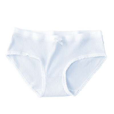 2019 Fashion New Seamless Cotton Antibacterial Thread Bow Lace Side Mid-waist Female Briefs
2019 Fashion New Seamless Cotton Antibacterial Thread Bow Lace Side Mid-waist Female Briefs