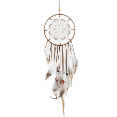 Handmade Dream Catcher With Feathers Wind Car Hanging Carft Gift For Home Decoration Lace Dreamcatcher Bead Ornament
Handmade Dream Catcher With Feathers Wind Car Hanging Carft Gift For Home Decoration Lace Dreamcatcher Bead Ornament