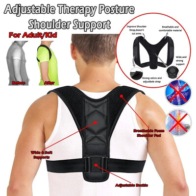 Adjustable Back Support Compression Support Sports Shoulder Strap Hunchback Correction Belt
Adjustable Back Support Compression Support Sports Shoulder Strap Hunchback Correction Belt