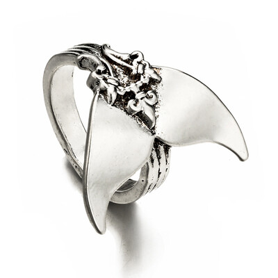 Mystical Mermaid Ring Vintage Antique Silver Whale Tail Midi Finger Knuckle Rings For Women Jewelry Anillos
Mystical Mermaid Ring Vintage Antique Silver Whale Tail Midi Finger Knuckle Rings For Women Jewelry Anillos