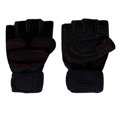 Fitness Weightlifting Gloves with Wrist Wrap Support For Women Half Finger Body Building Gloves Men Cycling Sports Gym Exercise
Fitness Weightlifting Gloves with Wrist Wrap Support For Women Half Finger Body Building Gloves Men Cycling Sports Gym Exercise