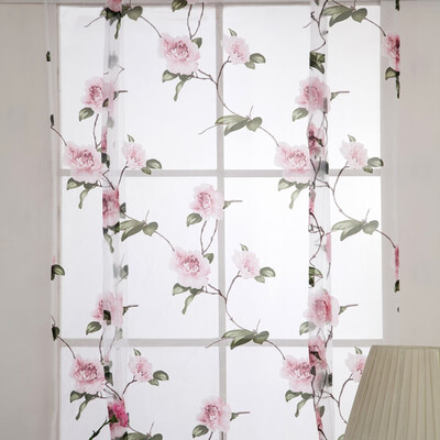 Floral Curtains short kitchen sheer short curtains roman blinds door modern tulle fabrics valance 14m16m
Floral Curtains short kitchen sheer short curtains roman blinds door modern tulle fabrics valance 14m16m
