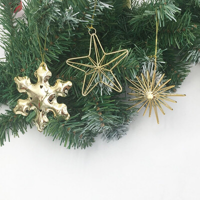 Christmas Tree Topper Iron Snowflake Five-Pointed Star Stocking Pendant Christmas Tree Metal Hanging Ornaments Metal Pendant
Christmas Tree Topper Iron Snowflake Five-Pointed Star Stocking Pendant Christmas Tree Metal Hanging Ornaments Metal Pendant