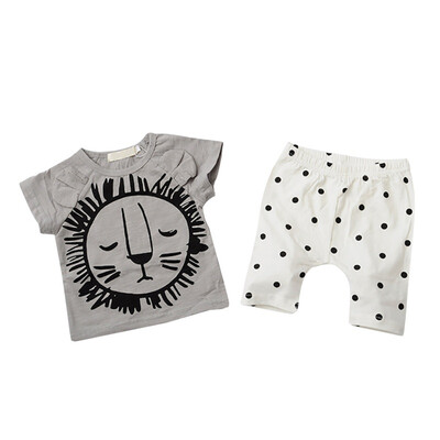 Toddler Baby Girls Boy Cotton Sets Cute Cartoon Printed Short Sleeve Tops Blouse Trousers Casual Outfits Summer Clothes
Toddler Baby Girls Boy Cotton Sets Cute Cartoon Printed Short Sleeve Tops Blouse Trousers Casual Outfits Summer Clothes