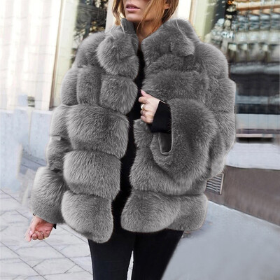 Toponeto Women Plus Size Short Faux Coat Warm Furry FauxLong Jacket Sleeve Outerwear
Toponeto Women Plus Size Short Faux Coat Warm Furry FauxLong Jacket Sleeve Outerwear