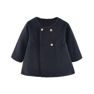 Baby Children girls Wool & Blends Autumn&winter windbreaker long-sleeved button coat round neck cloak coat
Baby Children girls Wool & Blends Autumn&winter windbreaker long-sleeved button coat round neck cloak coat
