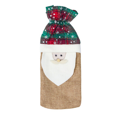 Tailored Red Wine Bottle Cover Bags Snowman Santa Claus Christmas Decoration Sequins Xmas
Tailored Red Wine Bottle Cover Bags Snowman Santa Claus Christmas Decoration Sequins Xmas