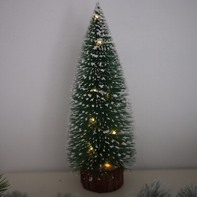 Lights Small DIY Christmas Tree Fake Pine Tree Mini Sisal Bottle Brush Christmas Tree Santa Snow Christmas Decoration Tree
Lights Small DIY Christmas Tree Fake Pine Tree Mini Sisal Bottle Brush Christmas Tree Santa Snow Christmas Decoration Tree