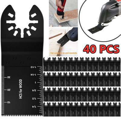 Newest 5-40 PCS 34mm Carbon Steel Coarse Cutter Saw Blades Bi-metal Straight Wood Mix Oscillating Multitool Power Tool Kit
Newest 5-40 PCS 34mm Carbon Steel Coarse Cutter Saw Blades Bi-metal Straight Wood Mix Oscillating Multitool Power Tool Kit