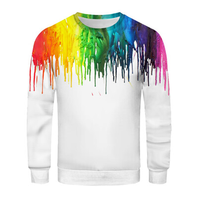 Toponeto Mens New Style Fashion T-Shirt With 3D Printing And Long Sleeves Sweater Blouse
Toponeto Mens New Style Fashion T-Shirt With 3D Printing And Long Sleeves Sweater Blouse