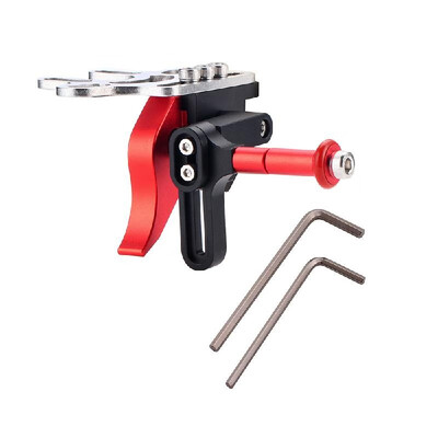 Aluminum Alloy Shutter Trigger Extension Lever Extend Mount Adapter Accessory for Dual Handle Diving Tray Stabilizer Underwater Ca
Aluminum Alloy Shutter Trigger Extension Lever Extend Mount Adapter Accessory for Dual Handle Diving Tray Stabilizer Underwater Ca