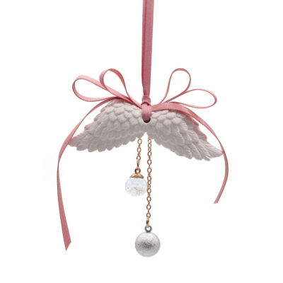 Car Perfume Hanging Ornament-Angel Wings Water Sound Bell Car Aromatherapy Pendant WhiteLight Red 5ml Essential Oil Smell R
Car Perfume Hanging Ornament-Angel Wings Water Sound Bell Car Aromatherapy Pendant WhiteLight Red 5ml Essential Oil Smell R