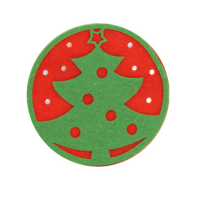 Household Christmas Decoration Cute Cartoon Shape Pattern Coaster Heat Insulation Coffee Mats Coasters
Household Christmas Decoration Cute Cartoon Shape Pattern Coaster Heat Insulation Coffee Mats Coasters
