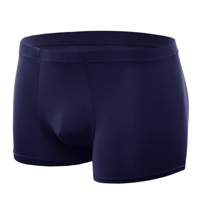 Sexy Breathable Ice Silk Solid Color Boxer Briefs Fashion Novel Translucent Mens Boxer Briefs
Sexy Breathable Ice Silk Solid Color Boxer Briefs Fashion Novel Translucent Mens Boxer Briefs