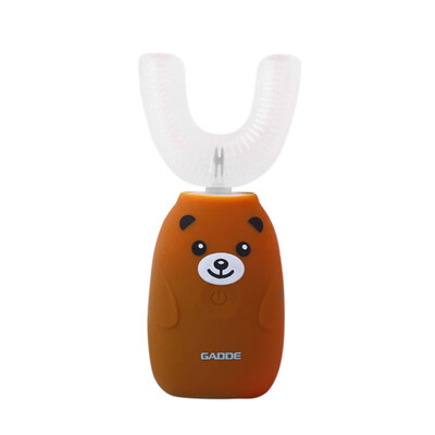 Bear Shape U-Type Kids Electric Toothbrush Wireless Charging Automatic Tooth Cleaner For 2-12 Years Olds Children
Bear Shape U-Type Kids Electric Toothbrush Wireless Charging Automatic Tooth Cleaner For 2-12 Years Olds Children
