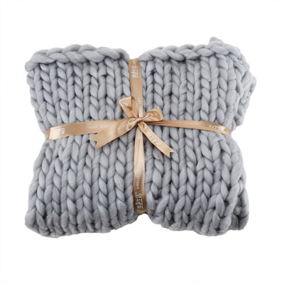 Winter Acrylic Chunky Hand Blanket Autumn Sofa Woven Knit Multicolor Blanket Rough Blanket Wool Bed
Winter Acrylic Chunky Hand Blanket Autumn Sofa Woven Knit Multicolor Blanket Rough Blanket Wool Bed