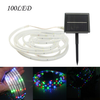 Gobestart Solar LED Strip Light 100LED Outdoor Lawn Romantic Decoration Fairy Light Strip
Gobestart Solar LED Strip Light 100LED Outdoor Lawn Romantic Decoration Fairy Light Strip