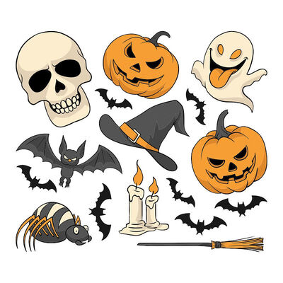 Halloween Wall Sticker PVC Cartoon Ghost Bat Self-adhesive Mural Kid Room Wall Door Decoration 32cm x 28cm
Halloween Wall Sticker PVC Cartoon Ghost Bat Self-adhesive Mural Kid Room Wall Door Decoration 32cm x 28cm