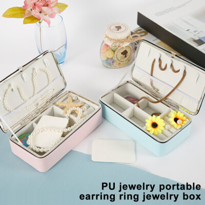 Portable Jewelry Box Organizer Travel Leather Jewellery Ornaments Case Storage
Portable Jewelry Box Organizer Travel Leather Jewellery Ornaments Case Storage