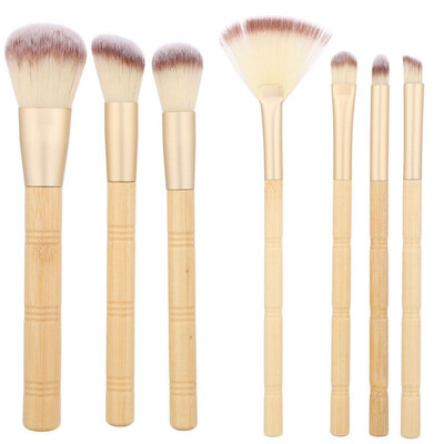 Facial Makeup Brush Sets Beauty Tools Powder Concealer Brush Fan-Shaped Bamboo Handle Nylon Hair High-End 7 PCS
Facial Makeup Brush Sets Beauty Tools Powder Concealer Brush Fan-Shaped Bamboo Handle Nylon Hair High-End 7 PCS