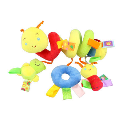 Kids Toys Hanging Spiral Rattle Stroller Baby Bed Stroller Car Seat Hanging Plush Toy Plush Fabrics Cute Cartoon Animal Sets
Kids Toys Hanging Spiral Rattle Stroller Baby Bed Stroller Car Seat Hanging Plush Toy Plush Fabrics Cute Cartoon Animal Sets