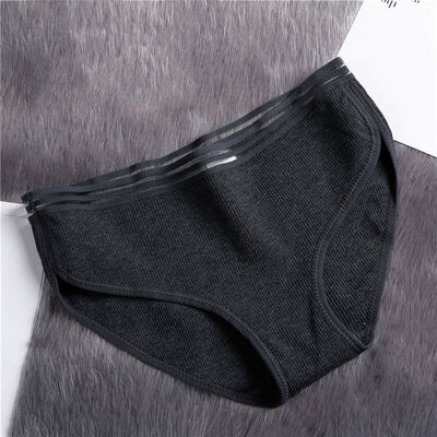 Women Vertical Striped Cotton Panties Female Mid Waist Breathable Briefs Solid Elastic Crotch Lingerie Intimates Underwear
Women Vertical Striped Cotton Panties Female Mid Waist Breathable Briefs Solid Elastic Crotch Lingerie Intimates Underwear