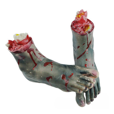 1 Pairs Halloween Horror Props Scary Bloody Hand Foot Haunted House Terror Party Decoration
1 Pairs Halloween Horror Props Scary Bloody Hand Foot Haunted House Terror Party Decoration