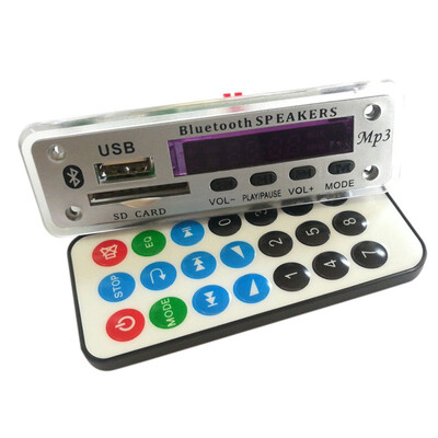 Bluetooth 50 MP3 WMA Decoder Board Audio Wireless Lossless APE Module USB TF FM Radio Support Power-off Memory Playback
Bluetooth 50 MP3 WMA Decoder Board Audio Wireless Lossless APE Module USB TF FM Radio Support Power-off Memory Playback